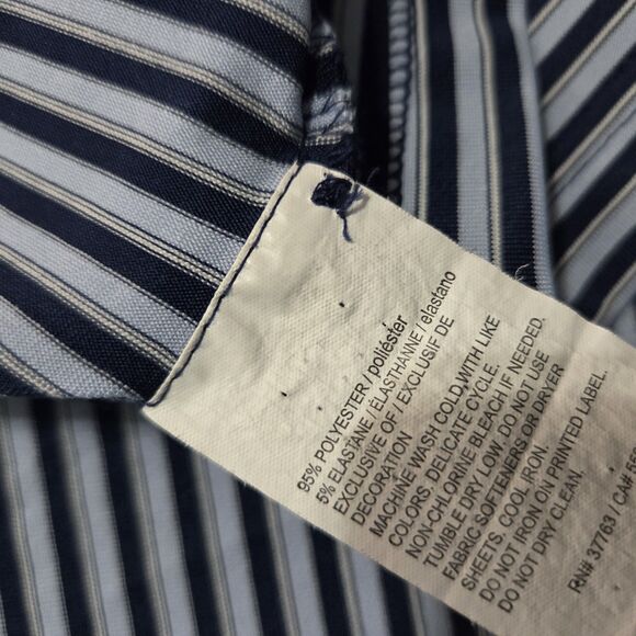 Callaway Polo Shirt Mens 3X Blue Opti-Dri Performance Golf Stretch - Picture 6 of 8